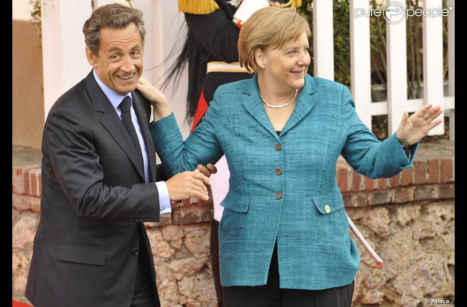 Angela Merkel Et Nicolas Sarkozy Le 26 Mai 2011 Au G8 A Deauville Purepeople