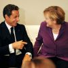 Angela Merkel  et Nicolas Sarkozy à New York le 20 septembre 2010