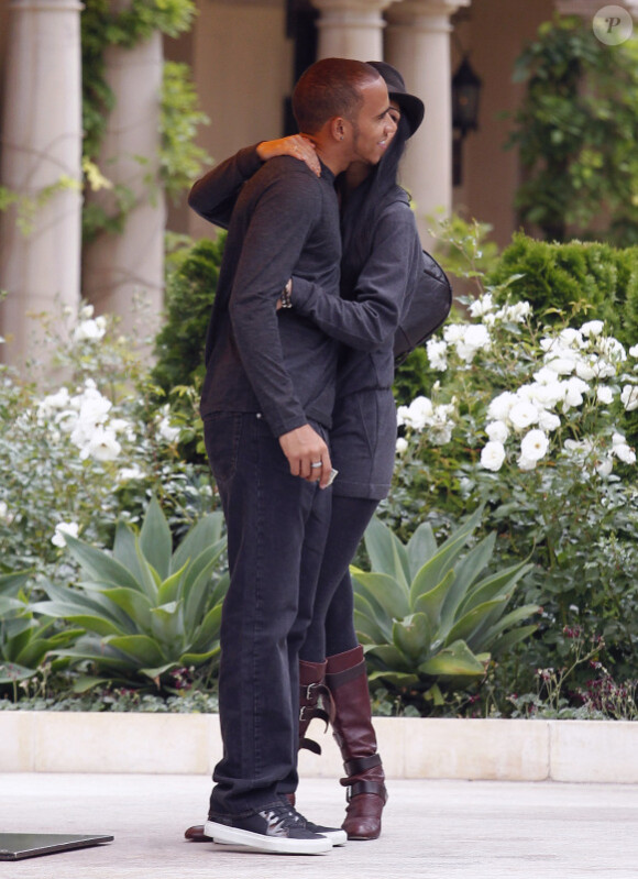 Lewis Hamilton et Nicole Scherzinger à Beverly Hills le 20 juin 2011