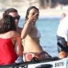 Michelle Rodriguez lors de quelques jours de vacances sur une plage de Formentera, en Espagne, en juin 2011.
