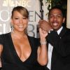 Mariah Carey et son mari Nick Cannon en janvier 2010.