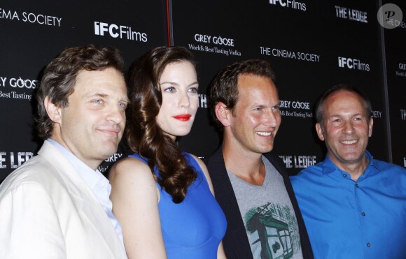 Michael Mailer, Liv Tyler, Patrick Wilson et Matthew Chapman lors de la première de The Ledge à New York le 21 juin 2011