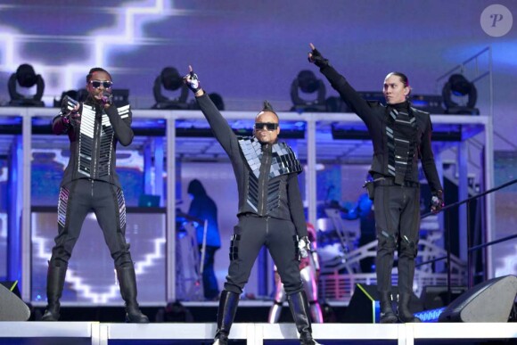 Les Black Eyed Peas au stade de France à Paris, le 22 juin 2011. Ils s'y produiront également le 24 et 25 juin 2011.
