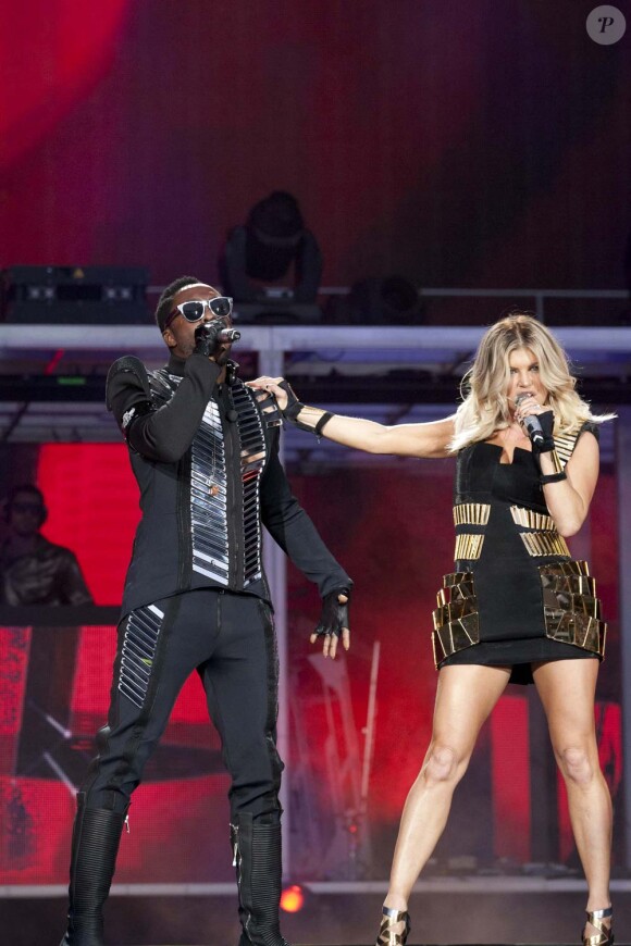 Les Black Eyed Peas au stade de France à Paris, le 22 juin 2011.