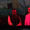 Will.i.am et Taboo aux platines du Vip Room Theater pour l'after-show du concert des Black Eyed Peas, à Paris, le 22 juin 2011.