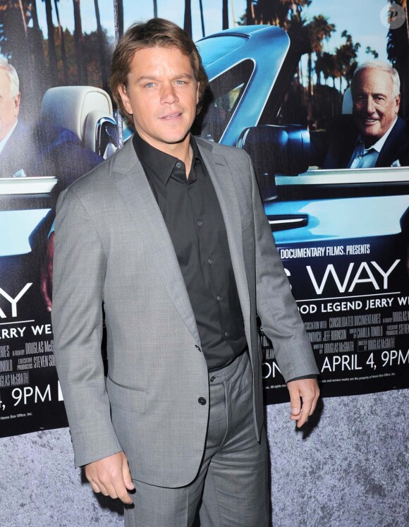 Matt Damon à Los Angeles, le 22 mars 2011.
