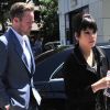 Lily Allen et son mari Sam Cooper ont profité de leur passage à Paris pour assister au défilé Vuitton Hommes. Le 23 juin 2011