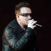 Bono et son groupe U2 lors du Festival de Glastonbury, en Angleterre, le 24 juin 2011.