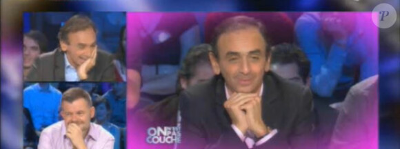 Eric Zemmour, attendri, lors de la dernière émission de On n'est pas couché, le 25 juin sur France 2.