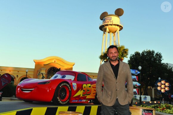 Frédéric Lopez lors de l'avant-première de Cars 2, à Disneyland Paris, le 25 juin 2011
