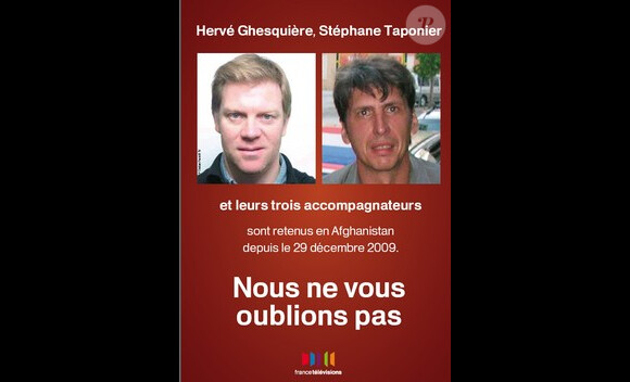 Stéphane Taponier et Hervé Ghesquière, otages depuis le 29 décembre 2009, ont été libérés le 29 juin 2011