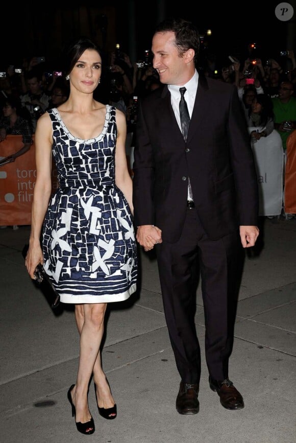 Rachel Weisz et Darren Aronofsky, à Toronto, le 13 septembre 2010.