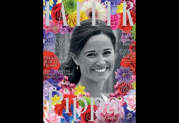 Pippa Middleton en couverture de Tatler magazine