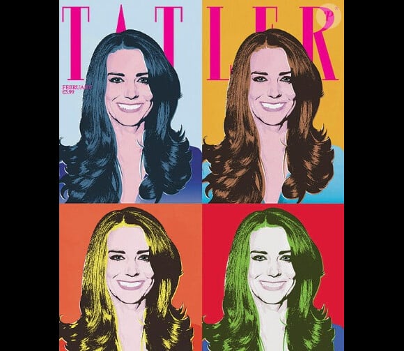 Kate Middleton en couverture de Tatler magazine en février 2011