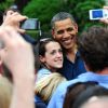 Barack Obama et sa famille à la Maison Blanche le 4 juillet 2011