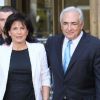 Dominique Strauss-Kahn et Anne Sinclair à l'audience du 1er juillet à New York qui s'est soldée par sa libération sur parole.
