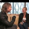 La jeune tenniswoman allemande Sabine Lisicki a pu interviewer le DJ David Guetta à Miami.
