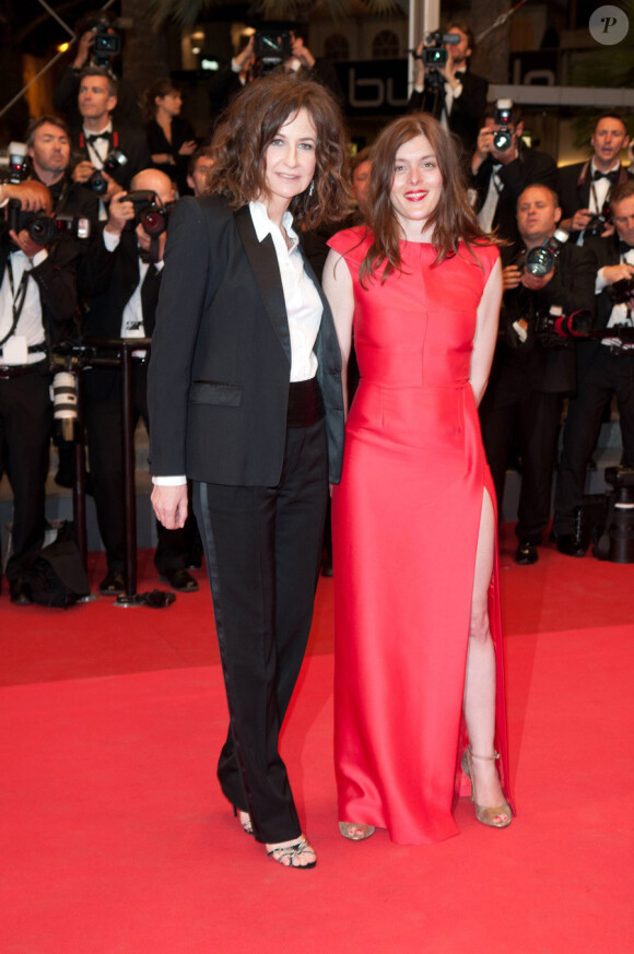 Valérie Lemercier et Valérie Donzelli lors du festival de Cannes en mai 2011