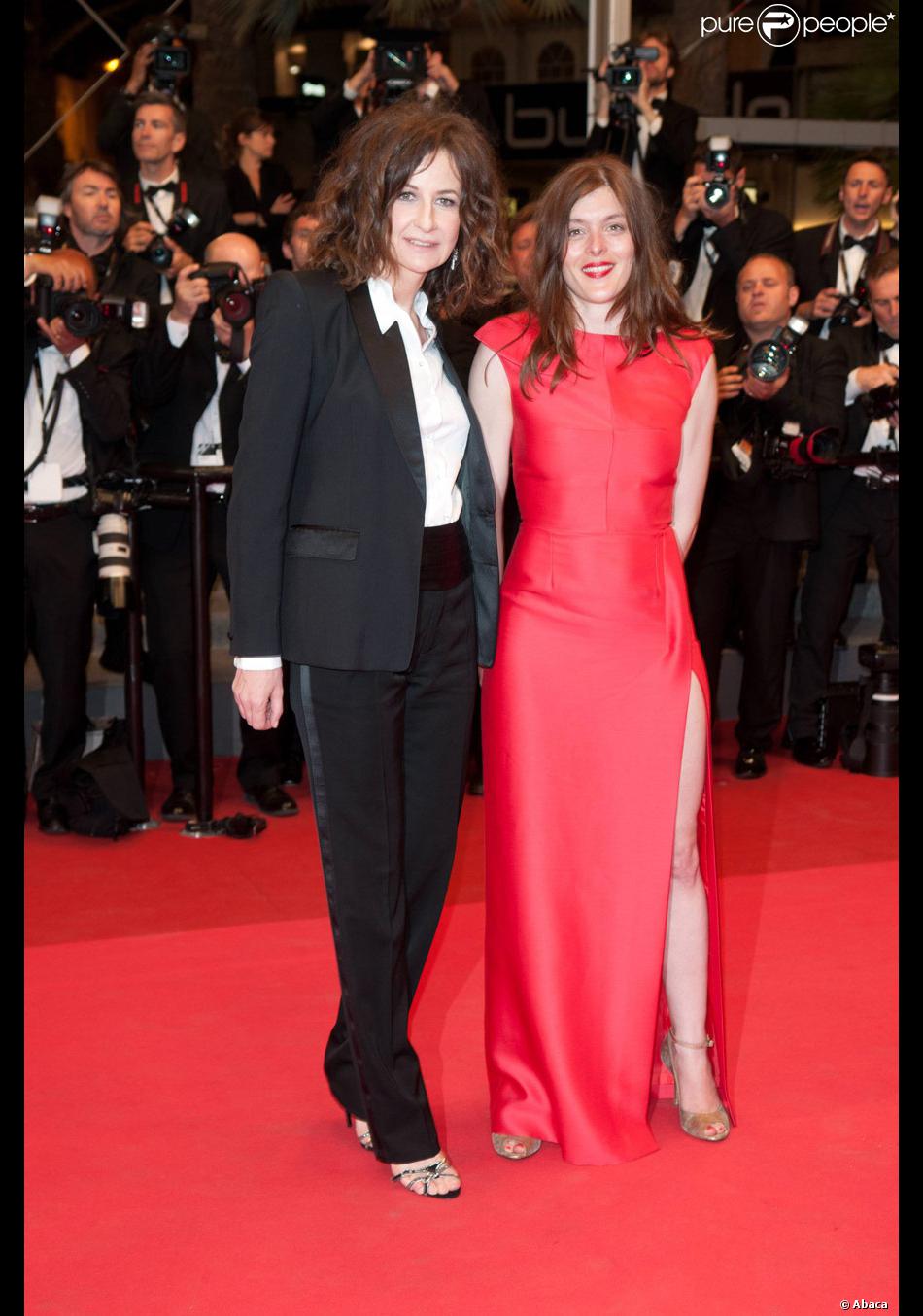 Valérie Lemercier et Valérie Donzelli lors du festival de Cannes en mai 2011