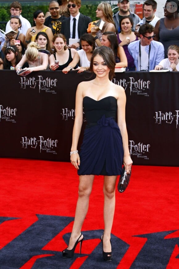 Sarah Hyland à l'avant-première d'Harry Potter et les Reliques de la Mort-Partie 2 à New York le 11 juillet 2011