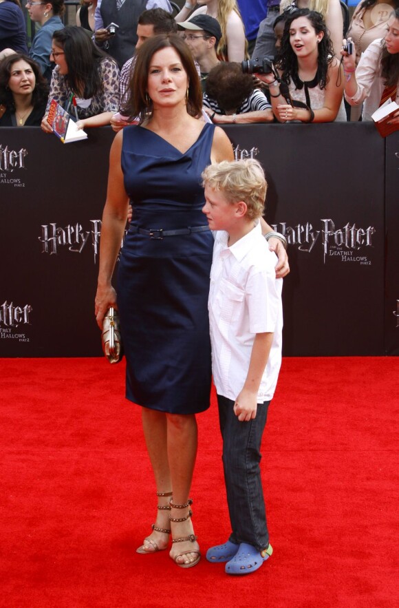 Marcia Gay Harden à l'avant-première d'Harry Potter et les Reliques de la Mort-Partie 2 à New York le 11 juillet 2011