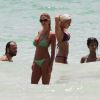 Shauna Sand à la plage à Miami, le 11 juillet 2011