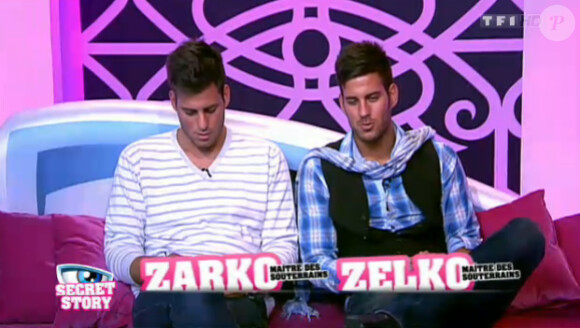 Les jumeaux Zarko et Zelko dans Secret Story 5