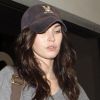 Megan Fox et son mari Brian Austin Green arrivent à l'aéroport de Los Angeles, de retour de New York, le 13 juillet 2011