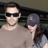 Megan Fox et son mari Brian Austin Green arrivent à l'aéroport de Los Angeles, de retour de New York, le 13 juillet 2011