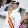 Letizia et Felipe d'Espagne arrivent encore une fois à rendre agréable une cérémonie militaire ! Pontevedra, le 16 juillet 2011