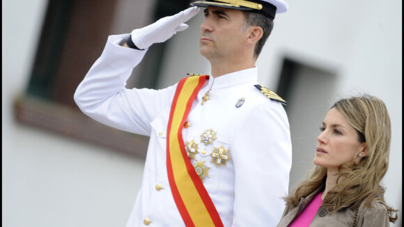 Letizia d'Espagne : au bras de son Felipe, la princesse a déjà tout d'une reine