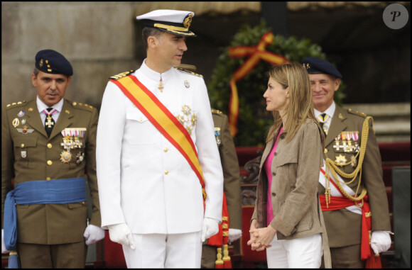 Letizia et Felipe d'Espagne affichent leur complicité dans n'importe quelle situation ! Le 16 juillet 2011