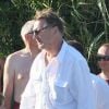 Liam Neeson en vacances à Saint-Tropez avec sa compagne Freya Saint Johnston le 20 juillet 2011