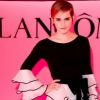 Emma Watson lors de la soirée de lancement de Trésor Midnight Rose, à Paris