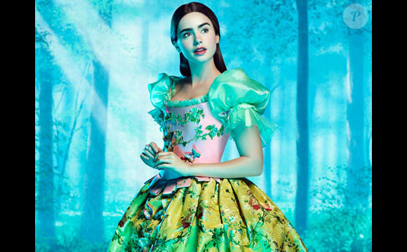 Lily Collins dans The Brothers Grimm: Snow White