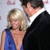 David Hasselhoff et sa chérie Hayley Roberts pour l'anniversaire de l'acteur au Wynn à Las Vegas le 23 juillet 2011