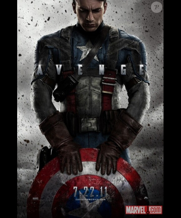 L'affiche du film Captain America - The First Avenger
