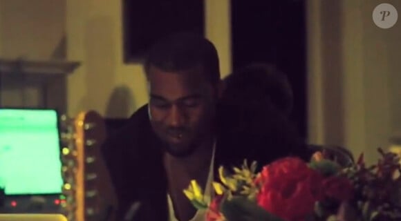 Kanye West dans le making-of de Watch The Throne, de Kanye West et Jay-Z