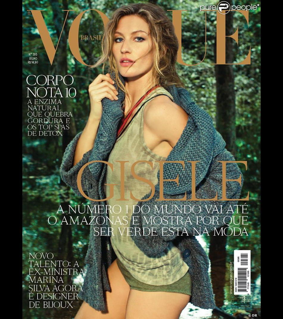PHOTOS. Gisele Bündchen pose sans maquillage pour Vogue Italie - Closer