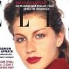 Gisele Bündchen, 17 ans, en couverture du magazine Elle Brazil. Avril 1998.