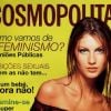 A peine majeure, Gisele Bündchen pose en couverture du Cosmopolitan Brazil. Mars 1998.
