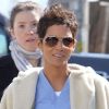 Halle Berry sur le tournage duf ilm New Year's Eve