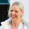 Katherine Heigl sur le tournage duf ilm New Year's Eve