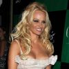 Pamela Andeson fête son anniversaire dans la boîte de nuit Le Chateau à Las Vegas le 30 juillet 2011