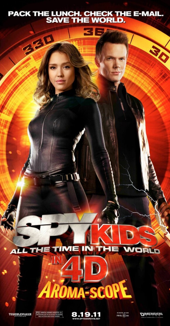 L4affiche du film Spy Kids 4 : All The Time In The World
