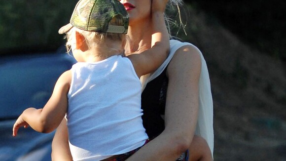 Gwen Stefani profite d'un moment de tendresse avec son fils Zuma