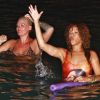 Rihanna en vacances à La Barbade, le 6 août 2011.