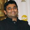 Le compositeur A. R. Rahman, récompensé pendant la 81e cérémonie des Oscars (dans les catégories "Meilleure musique de film" et "Meilleure chanson") pour la Bande Originale de Slumdog Millionaire, à Los Angeles, le 22 février 2009.