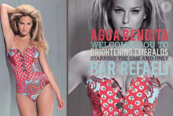 Bar Refaeli plus sexy que jamais pour Agua Benditas