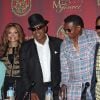 Katherine, LaToya, Tito, Marlon et Jackie Jackson annonce la tenue du concert hommage à Michael Jackson, à Beverly Hills, le 24 juillet 2011.
